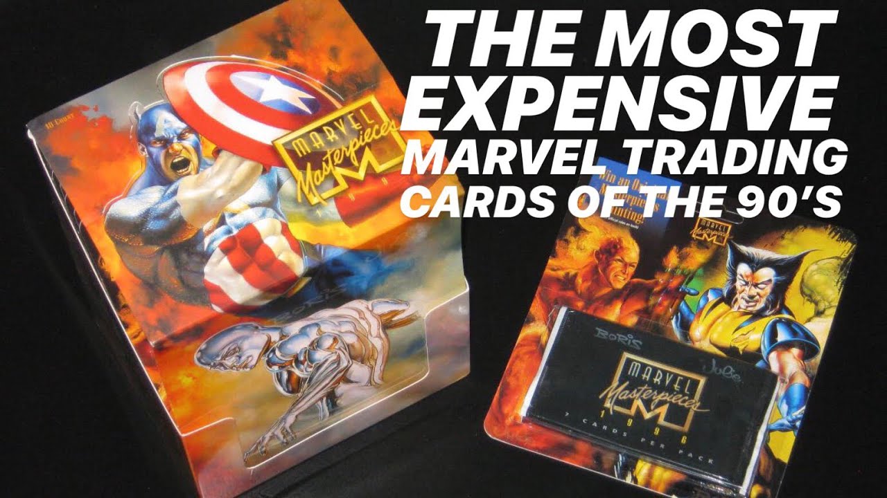 Самый дорогой набор коллекционных карточек Marvel 90-х | 1996 MARVEL MASTERPIECES