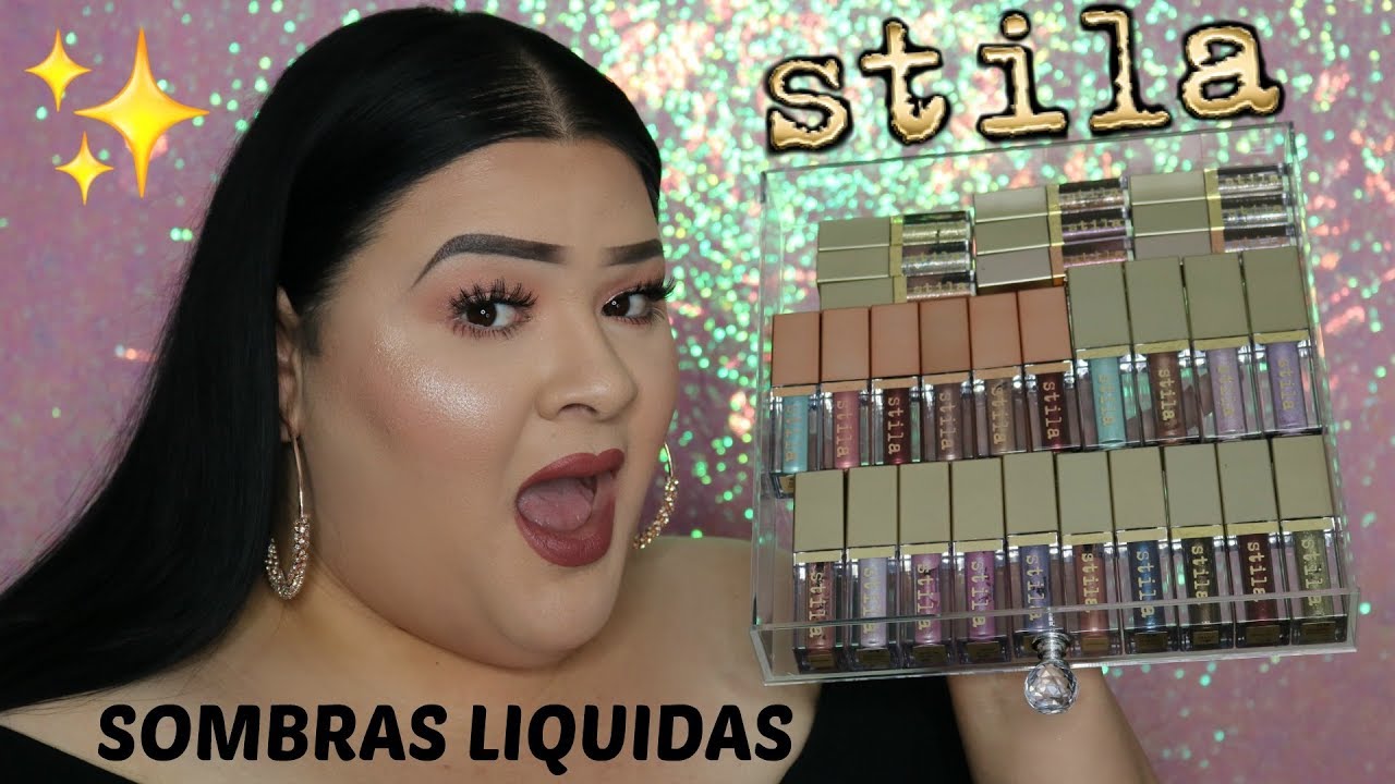 SOMBRAS LIQUIDA: STILA GLITTER & GLOW | RESEÑA + DEMO + SWATCHES