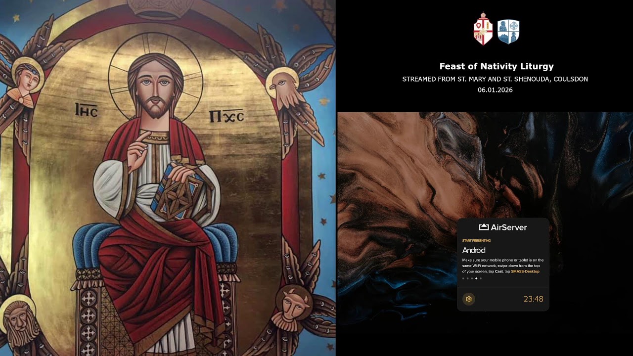 SMASS live Stream - Nativity liturgy  (06/01/2026)