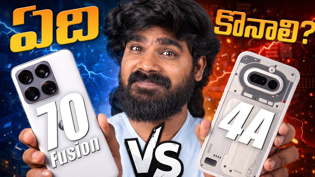Moto 70 Fusion vs Nothing 4A | which is best phone? | Nothing 4A vs Moto 70 Fusion