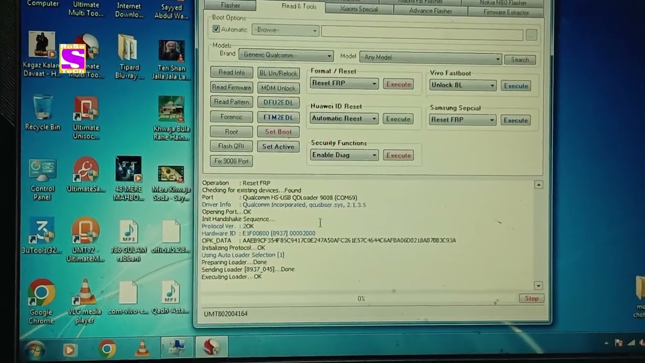 SAMSUNG M01 FRP BYPASS ANDROID 12 UMT Qcfire Tool 2025 | Method | Google Account Unlock