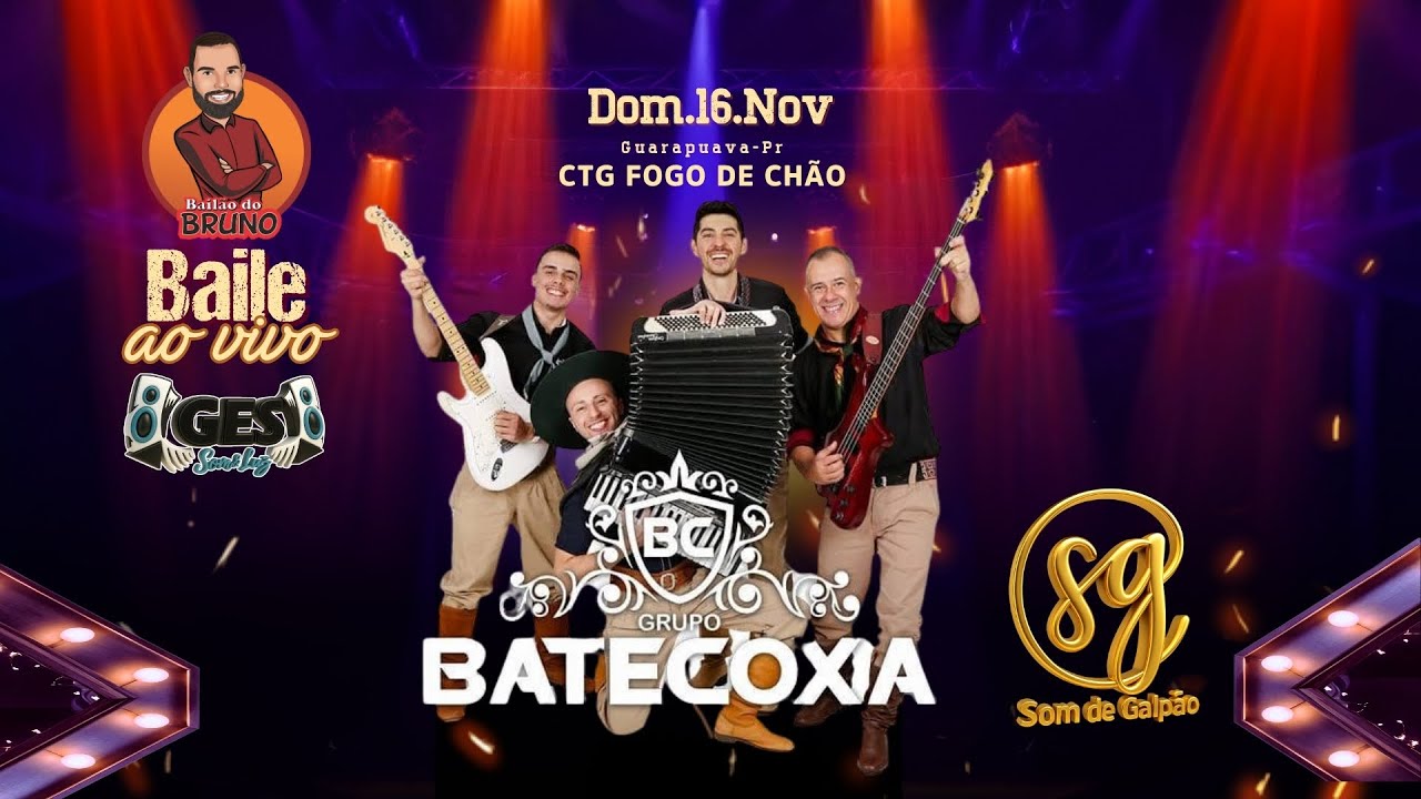 GRUPO BATECOXA   BAILE AO VIVO NO CTG FOGO DE CHÃO