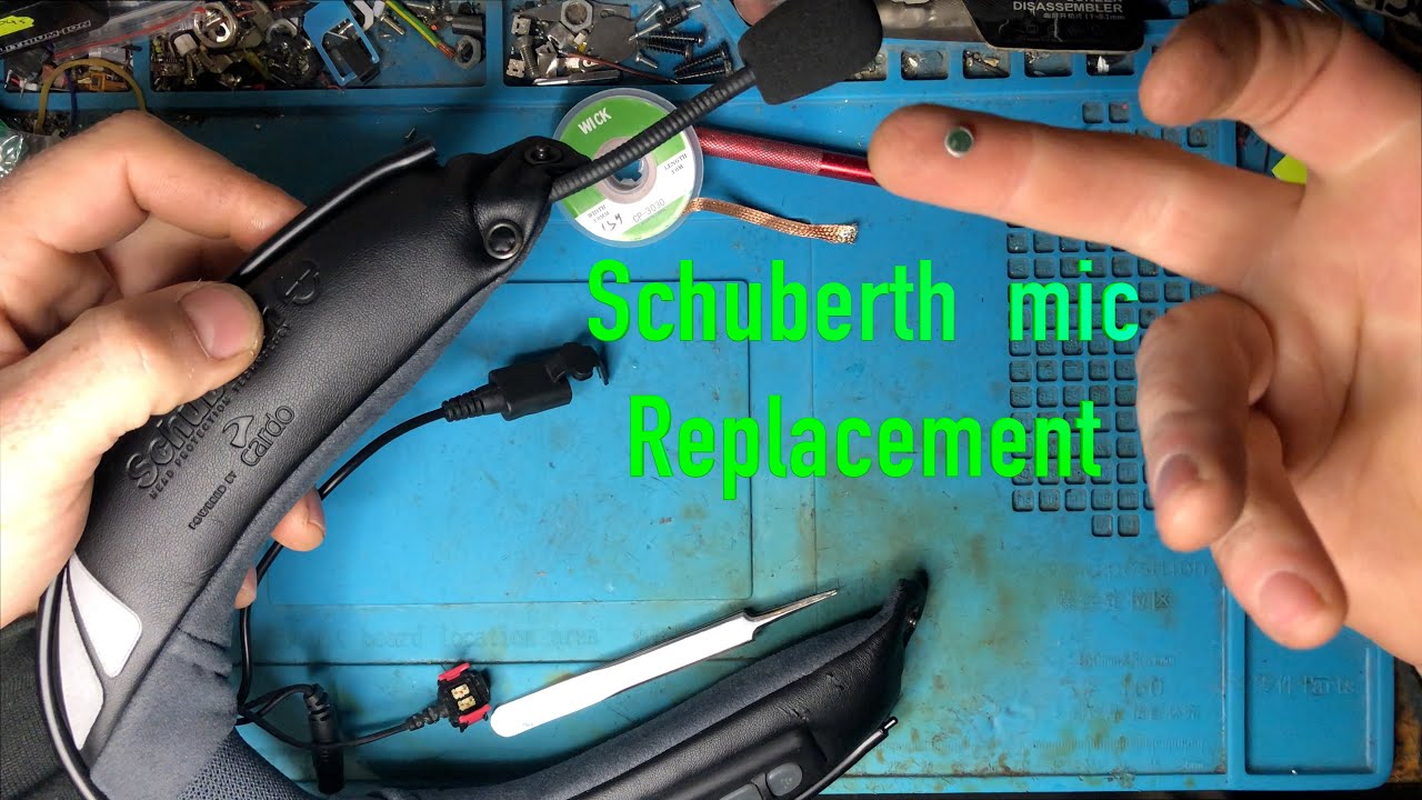 Schuberth cardo ,microphone replacement