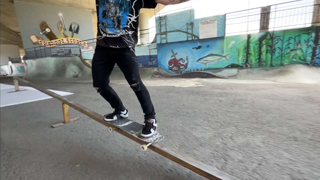 Almost died on this rail 😳
