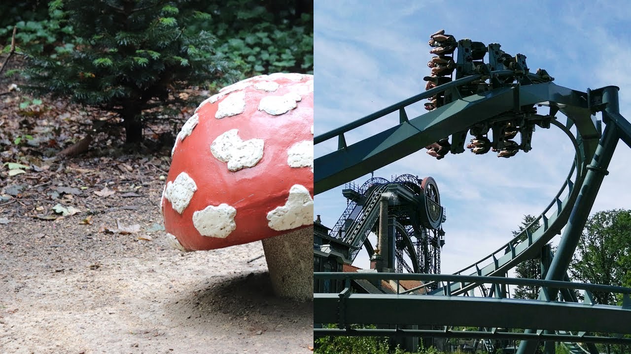 The two sides of Efteling