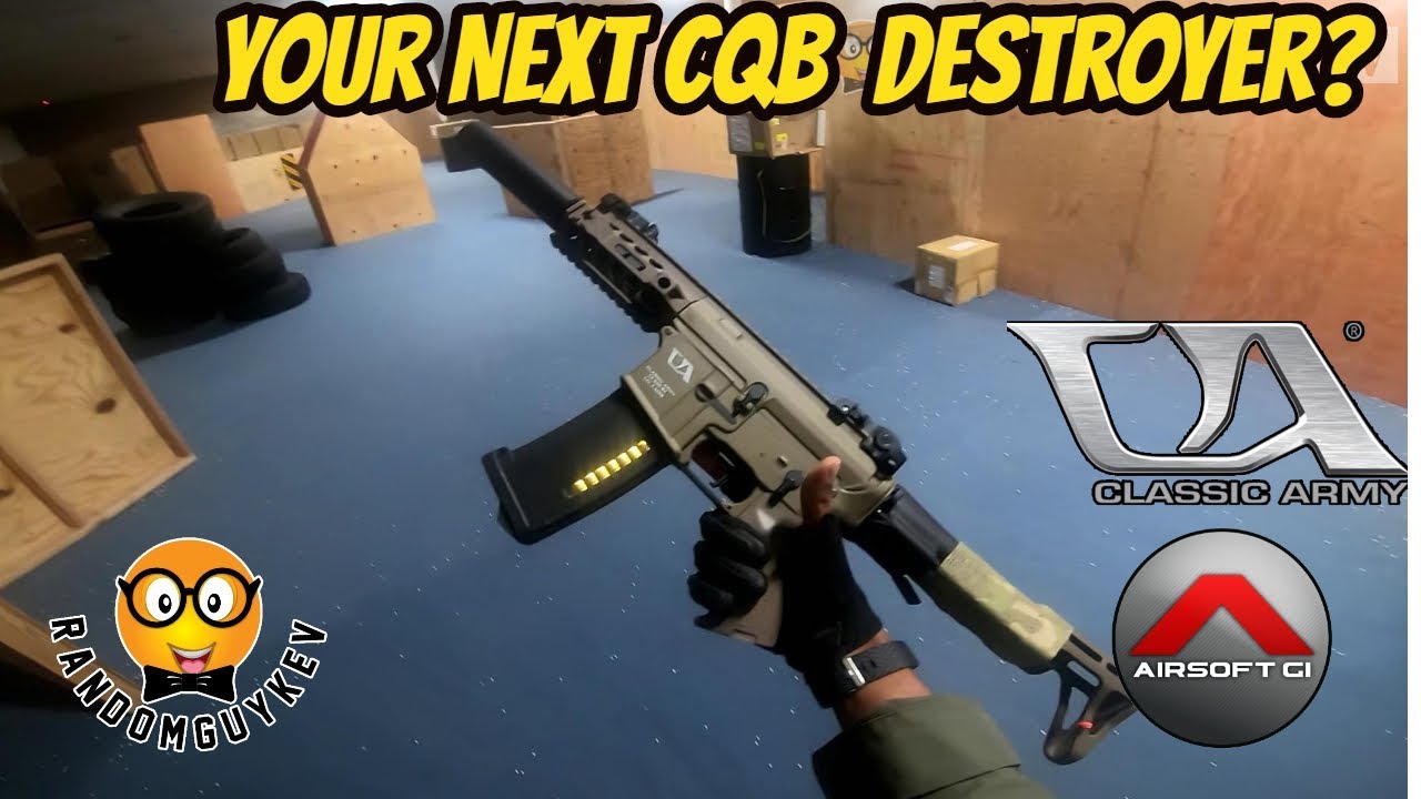 Another Airsoft Gameplay Montage (#12) w/ CA AR4 SBR