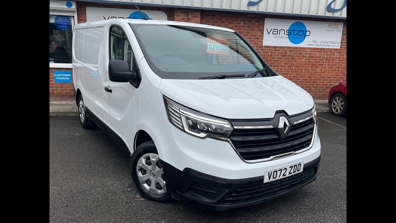RENAULT TRAFIC2.0 dCi Blue SL28 Business Panel Van 5dr Diesel Manual L1 H1 Euro 6 (s/s) (130 ps)