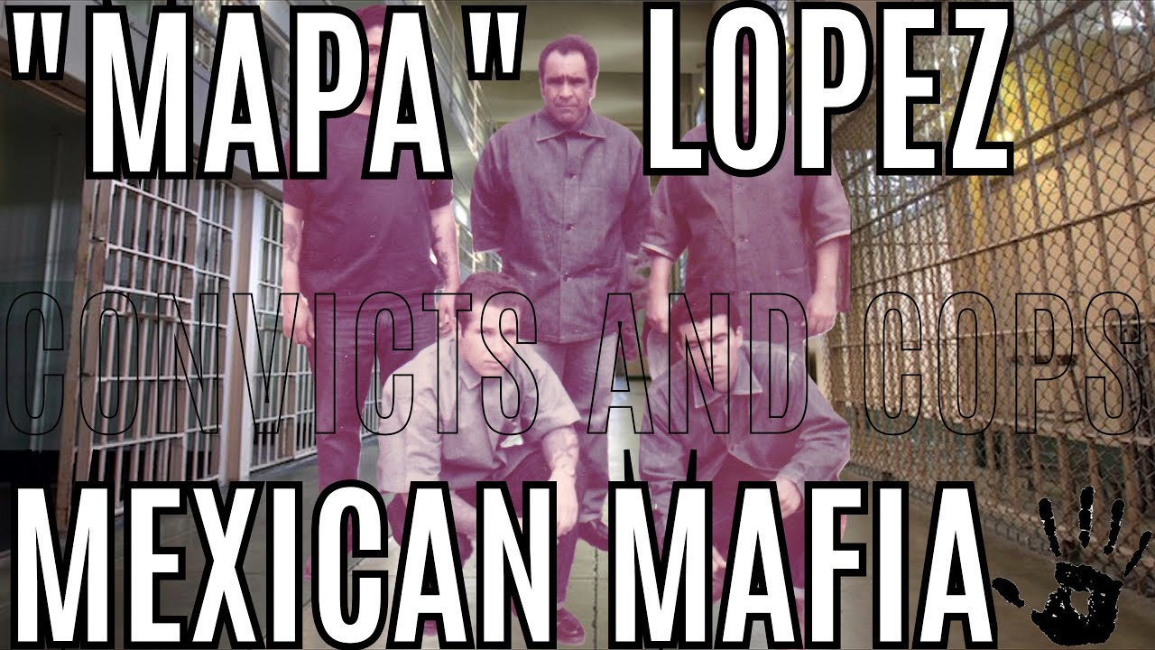 Mexican Mafia Mean Mobster - Mapa East Side Clover 13