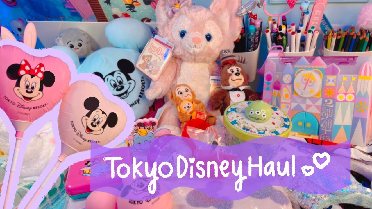 Tokyo Disney haul 🧸🛍️🎈 everything I bought at the Tokyo Disney Resort & Disney Store