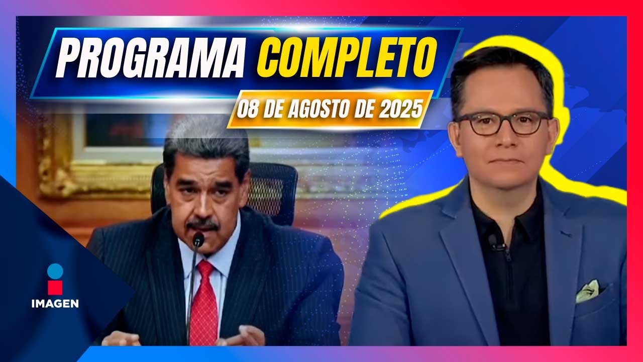 Noticias con Francisco Zea | Programa completo 8 de agosto de 2025