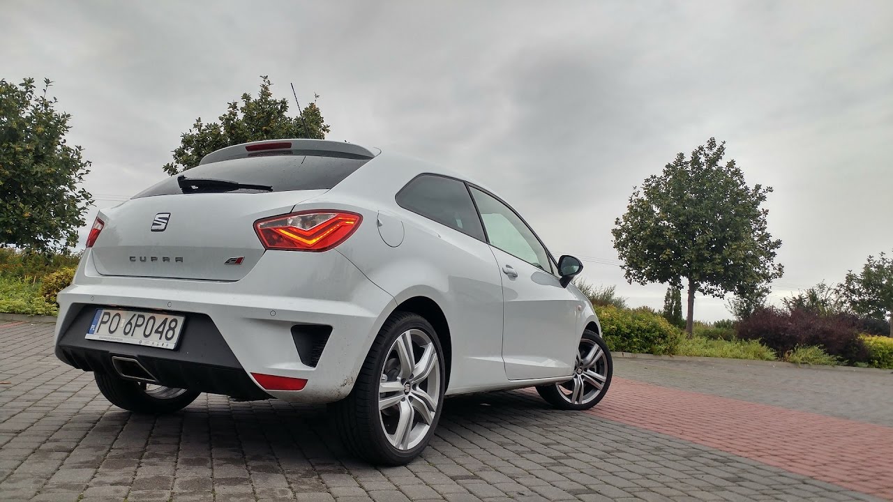 Seat Ibiza Cupra (2016) 1.8L TSI / 192KM - test, recenzja małego, białego wariata / MotoGiTy #8