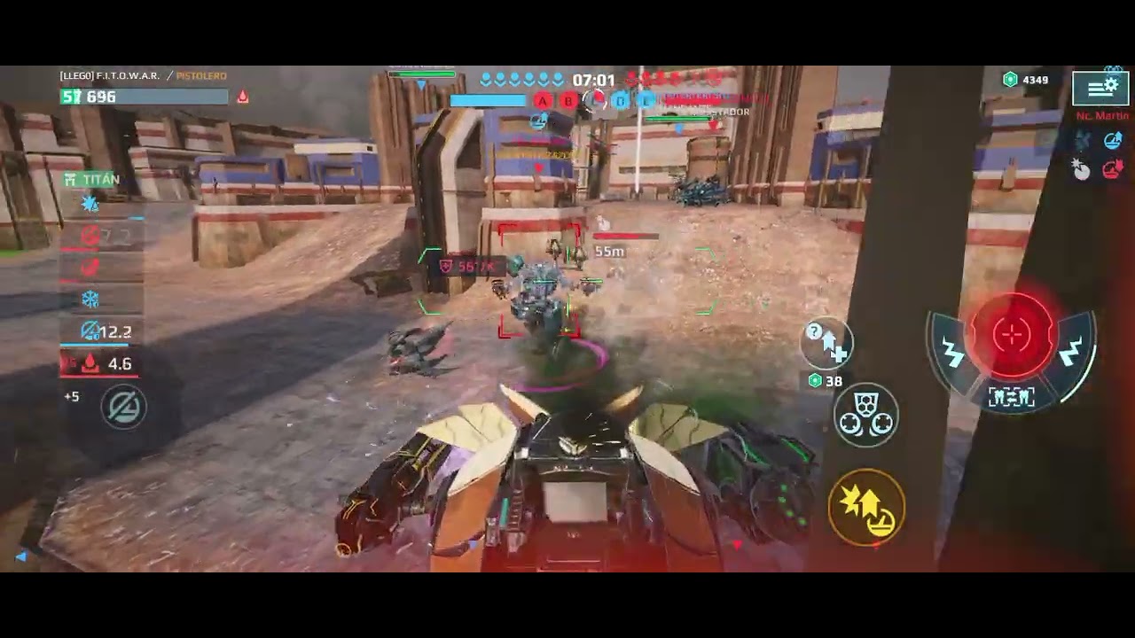 DE CAY O HAZZARD PRIMERO? COMENTEN /FENRIR ABSOLUTO PODER FREE 💥😎🖤🤍🩵🤍#fitowar #warrobots 