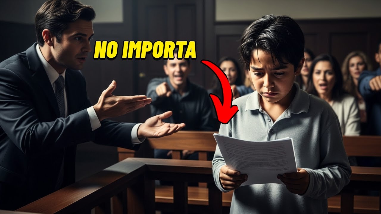 SE RIÓ DEL NIÑO EN EL TRIBUNAL… HASTA QUE EL JUEZ PIDIÓ SILENCIO