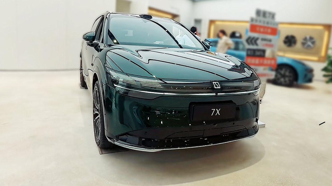 2025 New ZEEKR 7X EV Luxury SUV detailed Walk-around review 4k