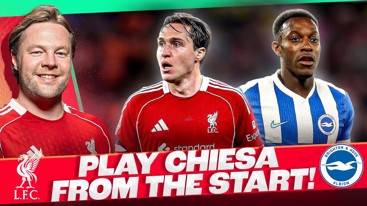 Rio, Hugo & Chiesa Front Three? 🤔 | Liverpool vs Brighton | Match Preview