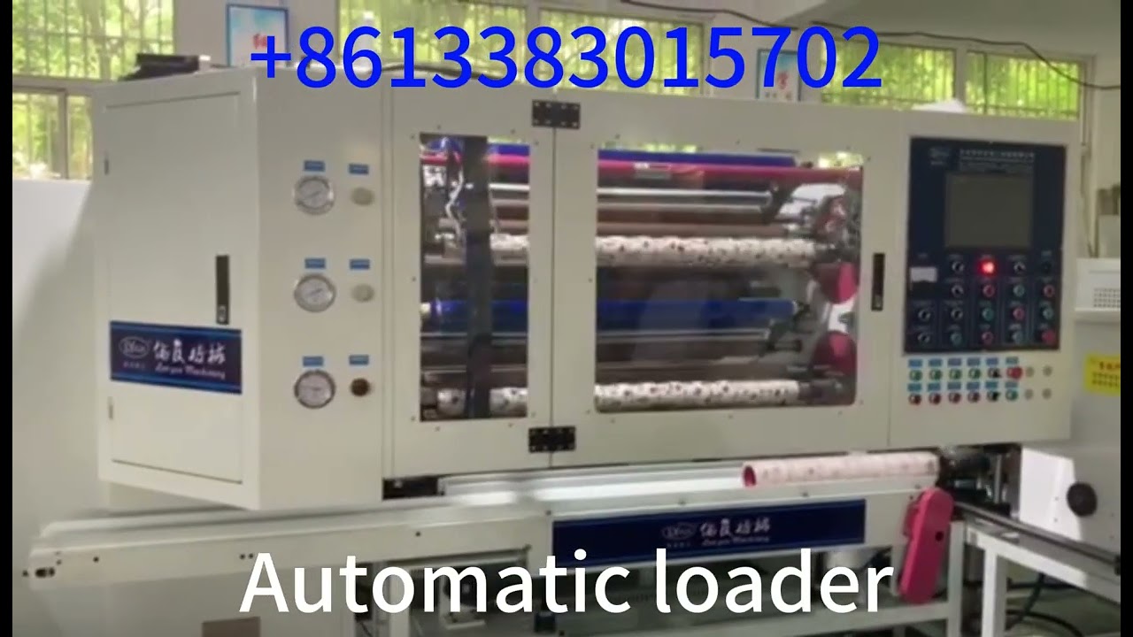 600 full automatic transparent bopp tape slitting machine