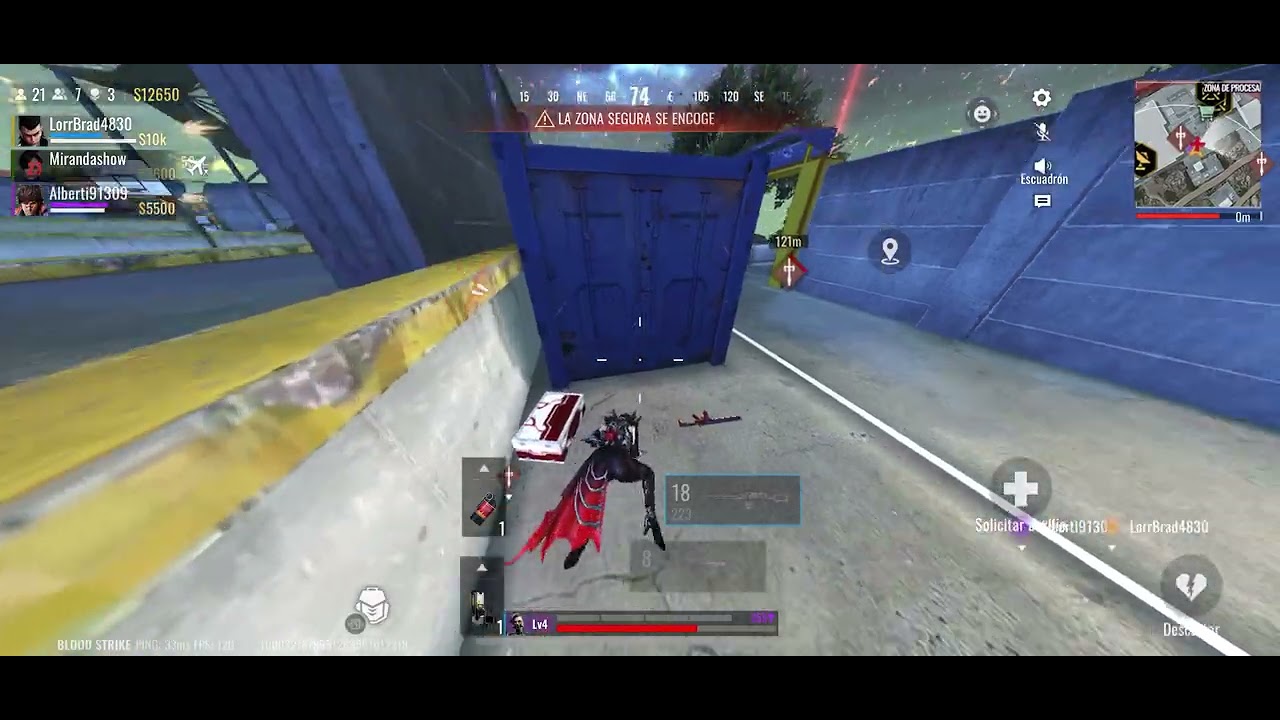 De camino a leyenda en Blood Strike | iPhone 13 Pro Max 120fps