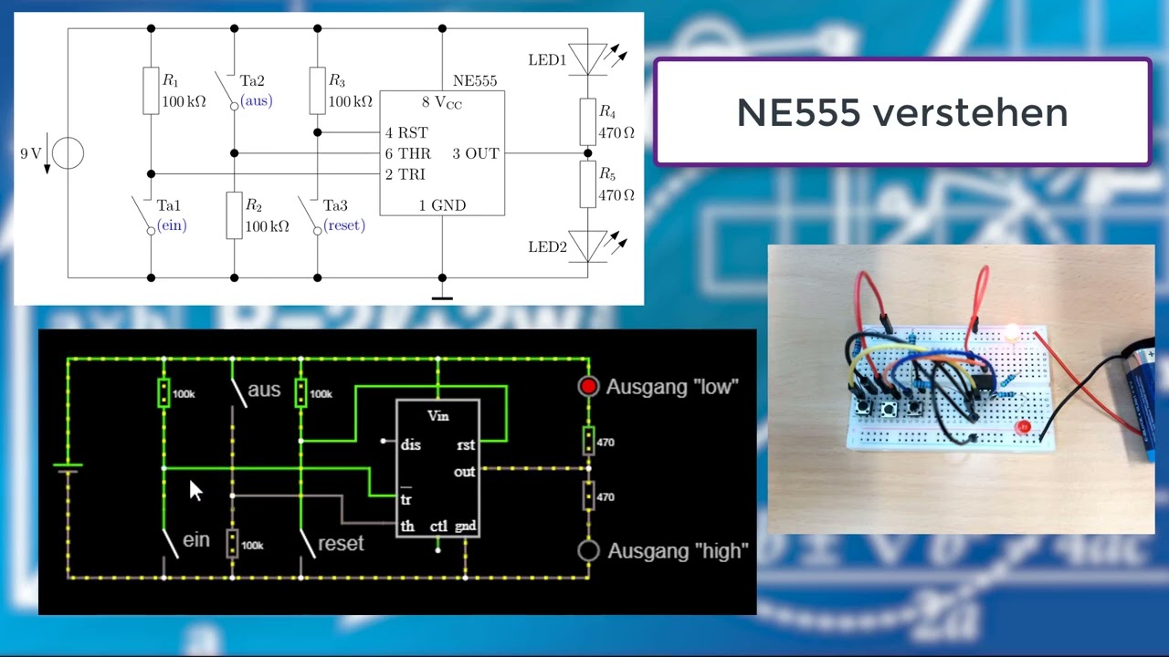 Experiment: NE555 verstehen