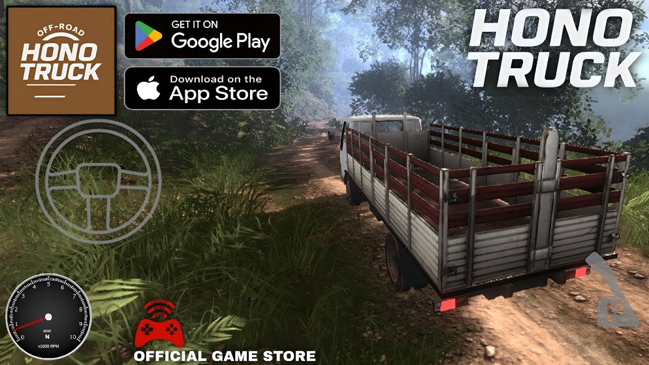 Hono Truck Android UHD game play - realistic offroad truck simulator (Android & iOS)