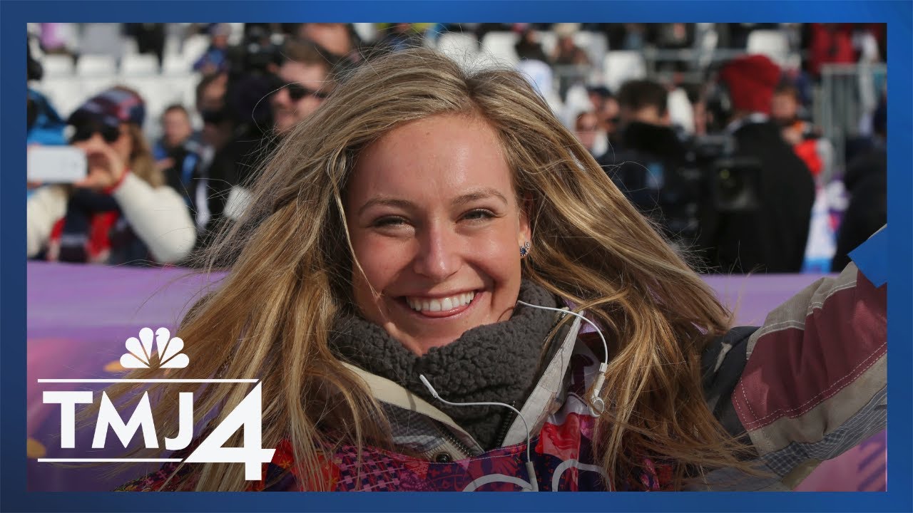 Jamie Anderson is back on the road to the OIympics - with two kids in tow