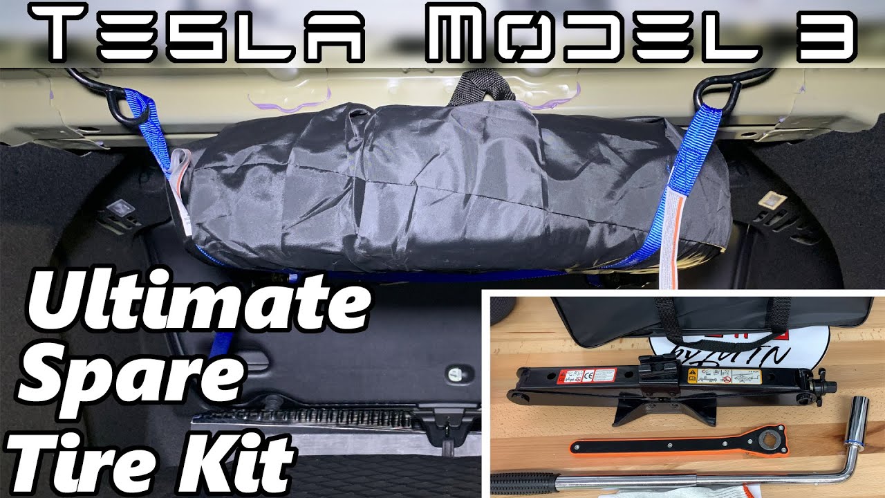 Tesla Model 3 - Ultimate Tesla Spare Tire Kit