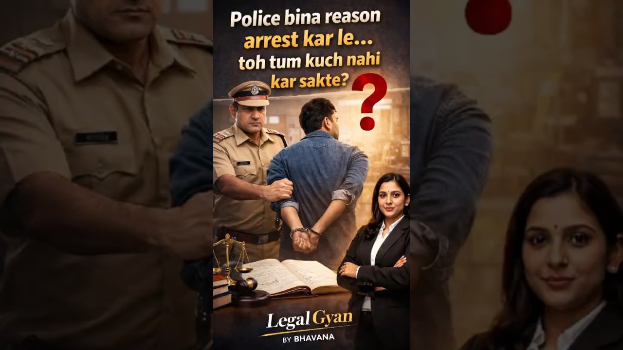 Police bina reason arrest kar sakti hai...? 