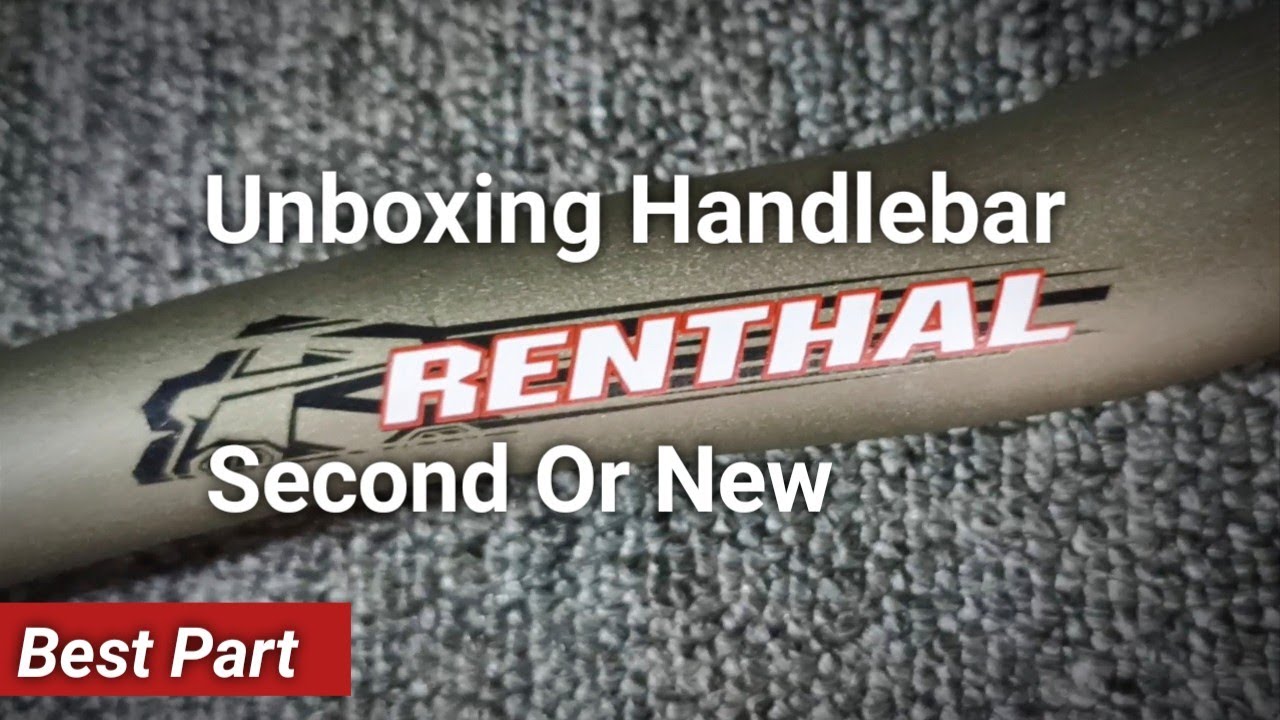 UNBOXING HANDLEBAR FATBAR RENTHAL // REVIEW STANG RENTHAL // BEST PART SEPEDA