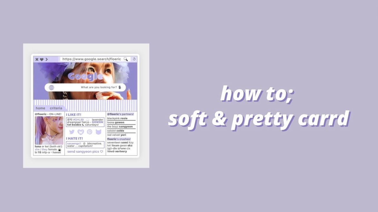 soft & pretty carrd tutorial!