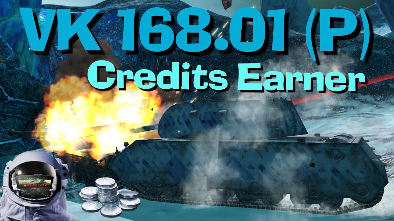 WOT Blitz Earning Credits in Gravity With VK 168.01 (P)