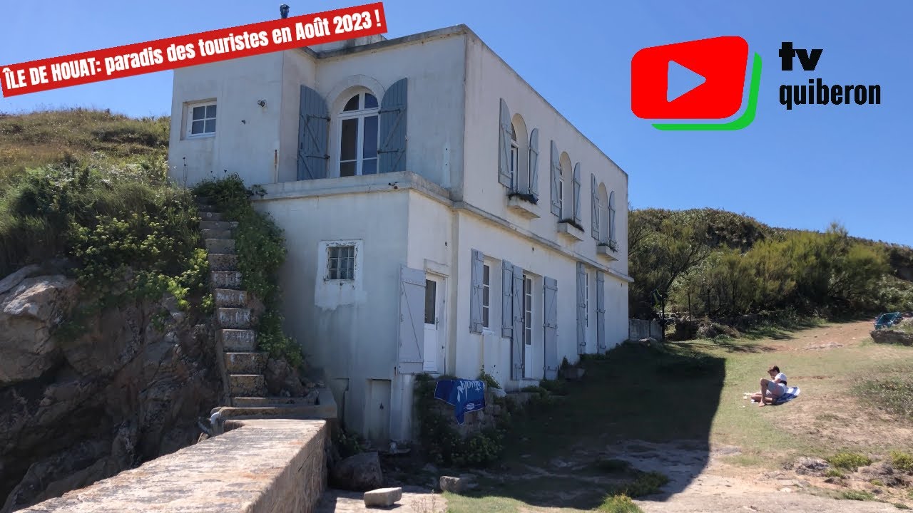 &Icirc;LE DE HOUAT  🇲🇫|  Belles vacances Ao&ucirc;t 2023  | TV Quiberon 24/7
