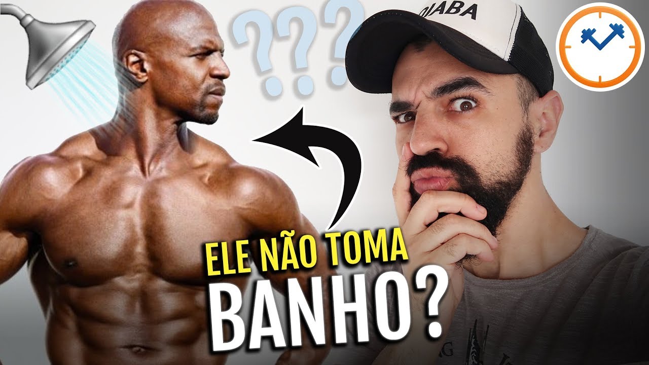 ⏰ Como é a ROTINA do TERRY CREWS (os filhos dele sofrem🚿) | Saúde na Rotina