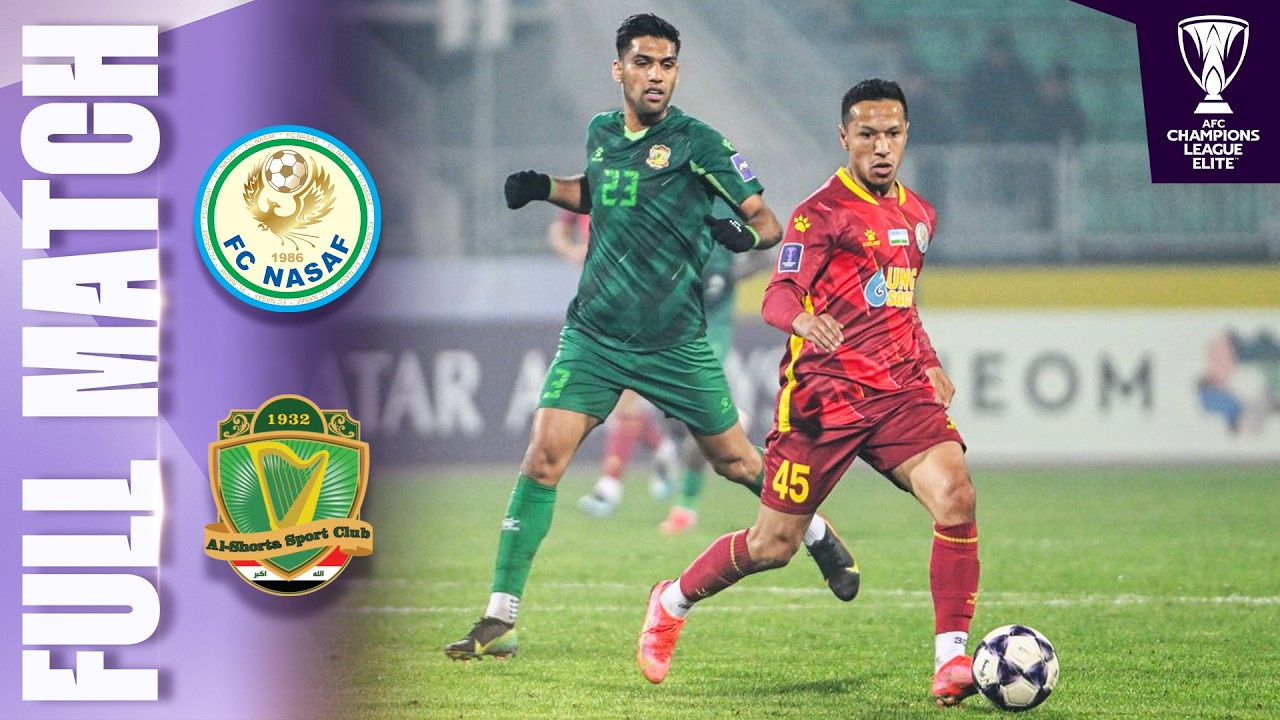 🔴 LIVE | PFC Nasaf 🇺🇿 vs Al Shorta 🇮🇶 | AFC Champions League Elite™ 2025/26