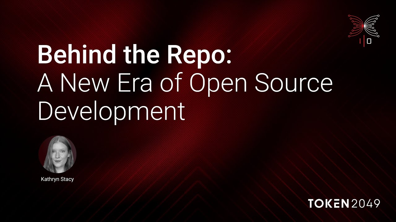 Behind the Repo: A New Era of Open Source Development | TOKEN2049 Singapore 2025