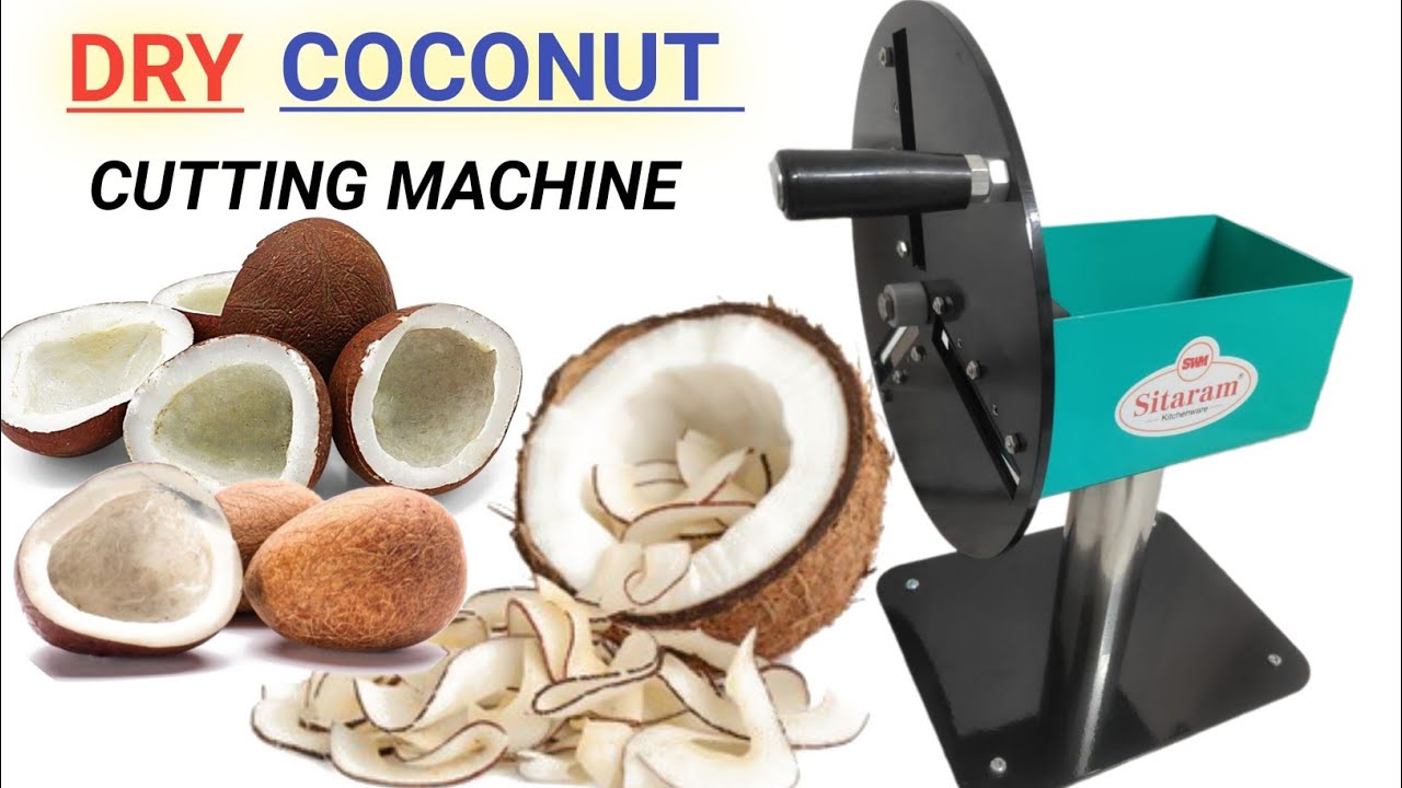 dry coconut cutting machine | कोपरा कटिंग मशीन | coconut cutter