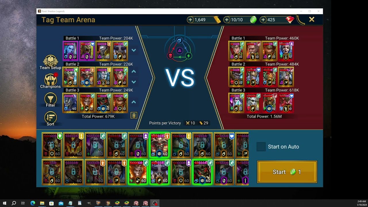Saw These Insane 3x3 Arena Teams in Raid SL