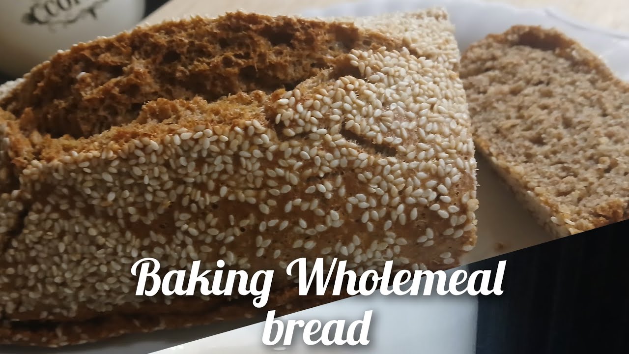 baking wholemeal bread
