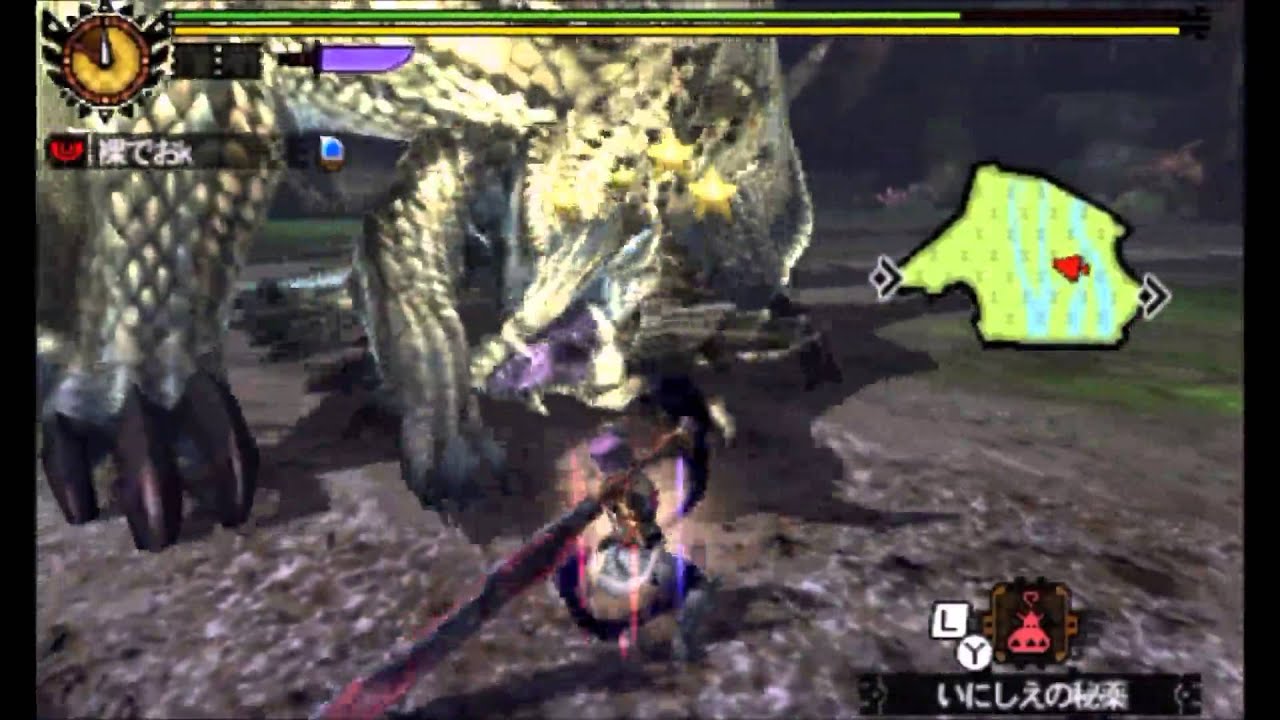 【MH4G】 Lv140シャガルマガラ　極限生産大剣　(7:53)