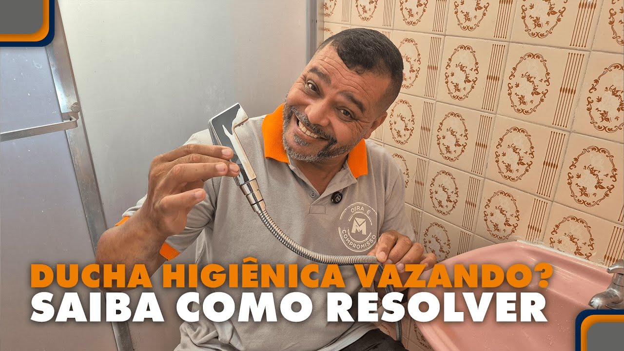 Saiba como resolver a ducha higiênica vazando