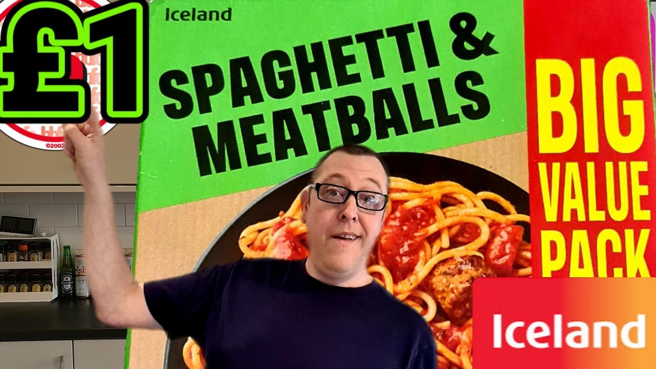 Iceland | Spaghetti & Meatballs | £1 | Supercool Review