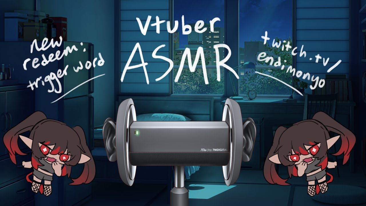 3dio ear massage and whisper practice ASMR [VOD]