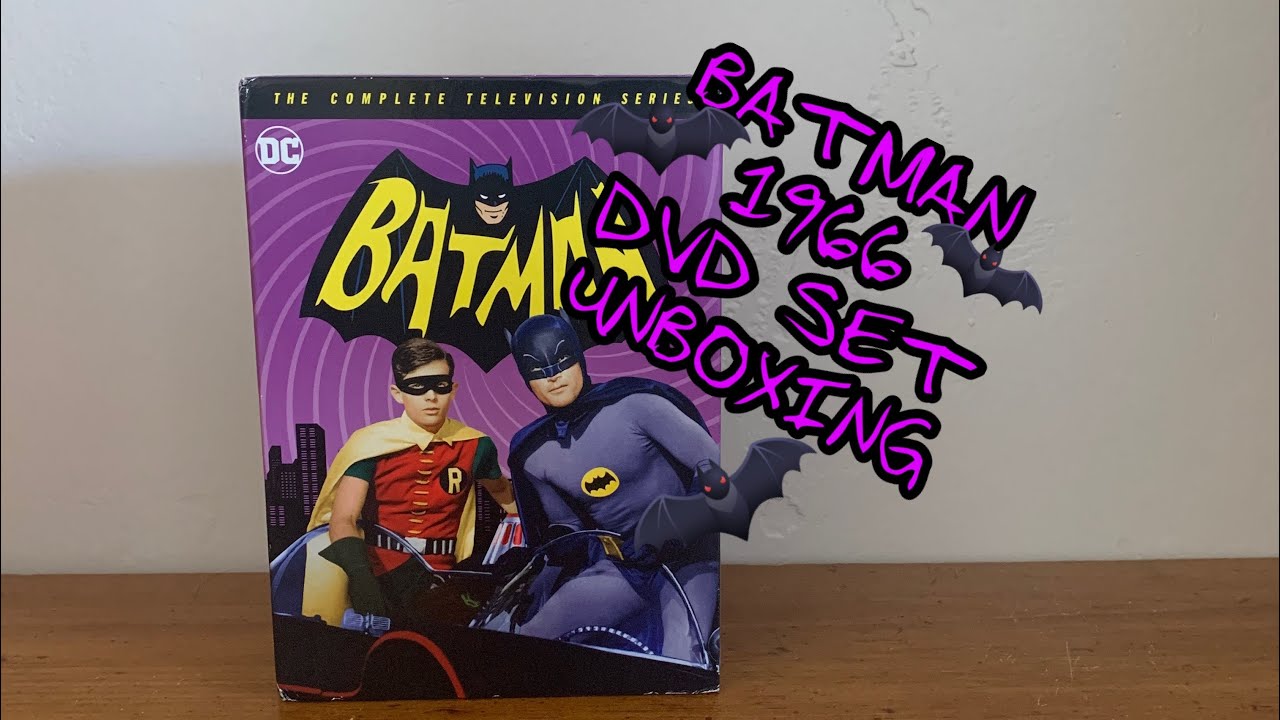 1966 Batman DVD set Unboxing