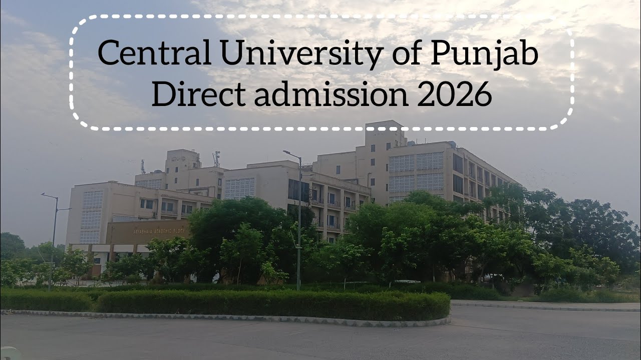 CU punjab pg direct admission 2026 #cuetadmission 