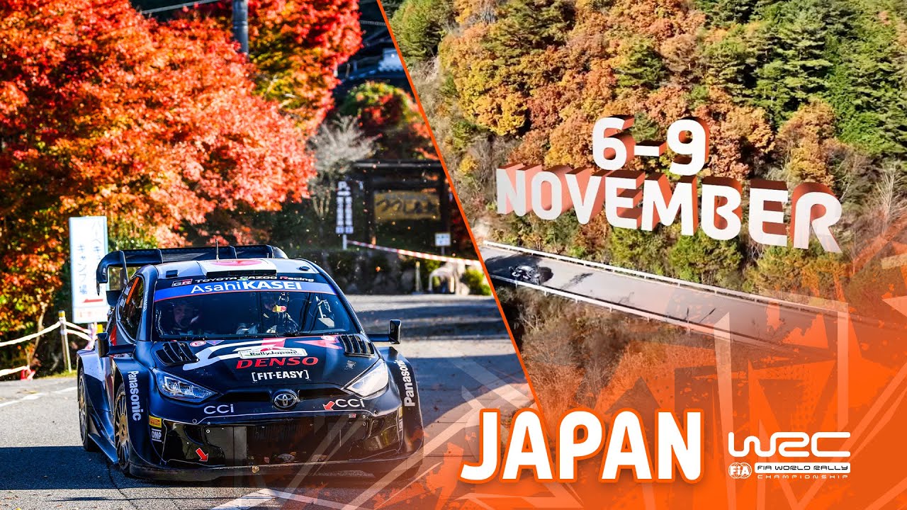 Get Excited for WRC FORUM8 Rally Japan 2025! 🇯🇵