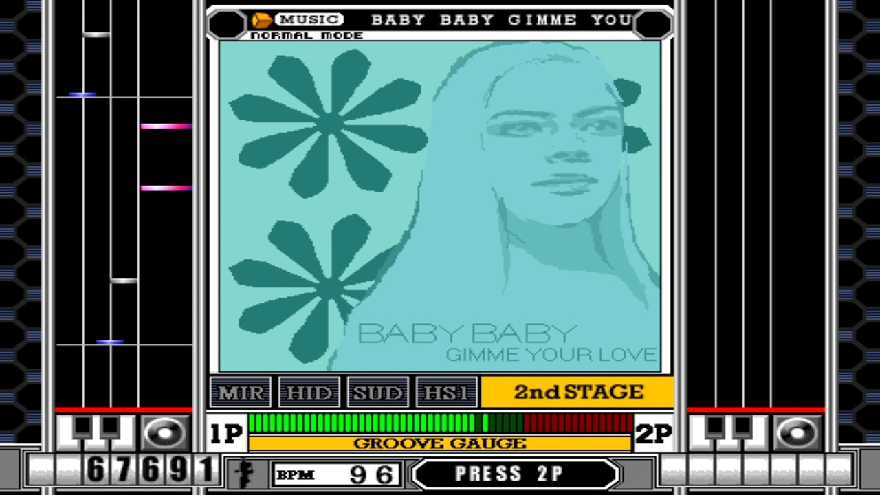 똥손이 게임하는법 (MAME) 비트매니아 7th 믹스 일본판 , beatmania 7th MIX