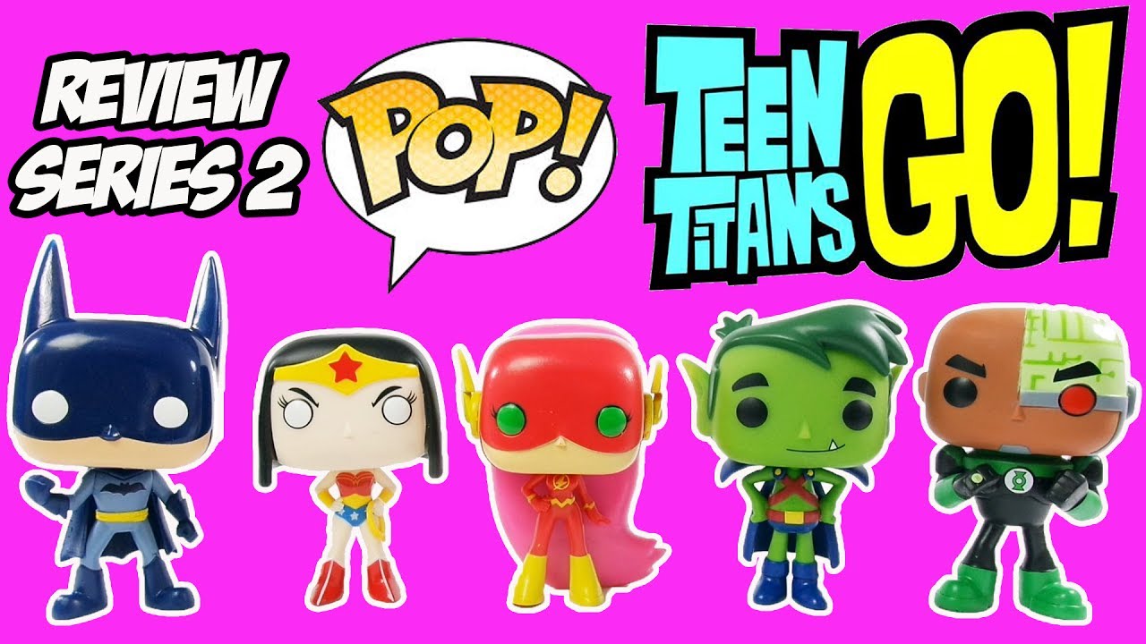Jovens Titãs em Ação - Teen Titans GO! Review Coleção Funko POP - Cartoon Network boneco brinquedo