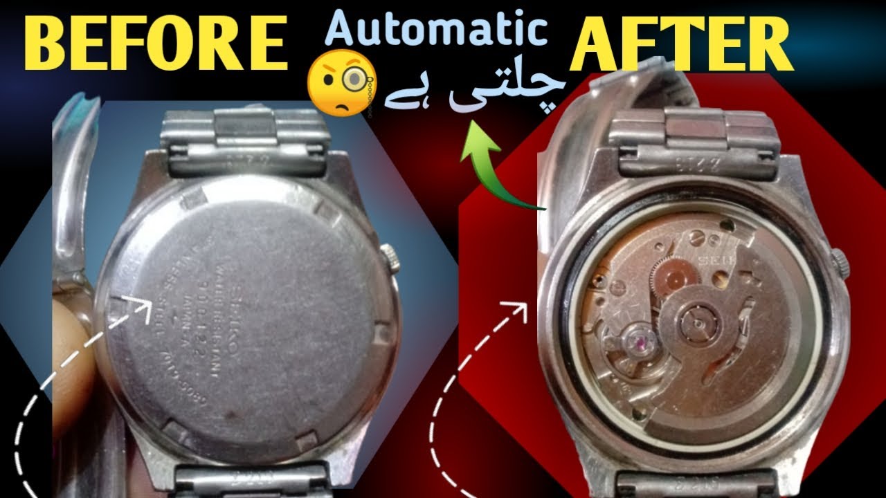This Is How Automatic Watches Work | Seiko 5 Open Back, automatic kaise chalti ha?