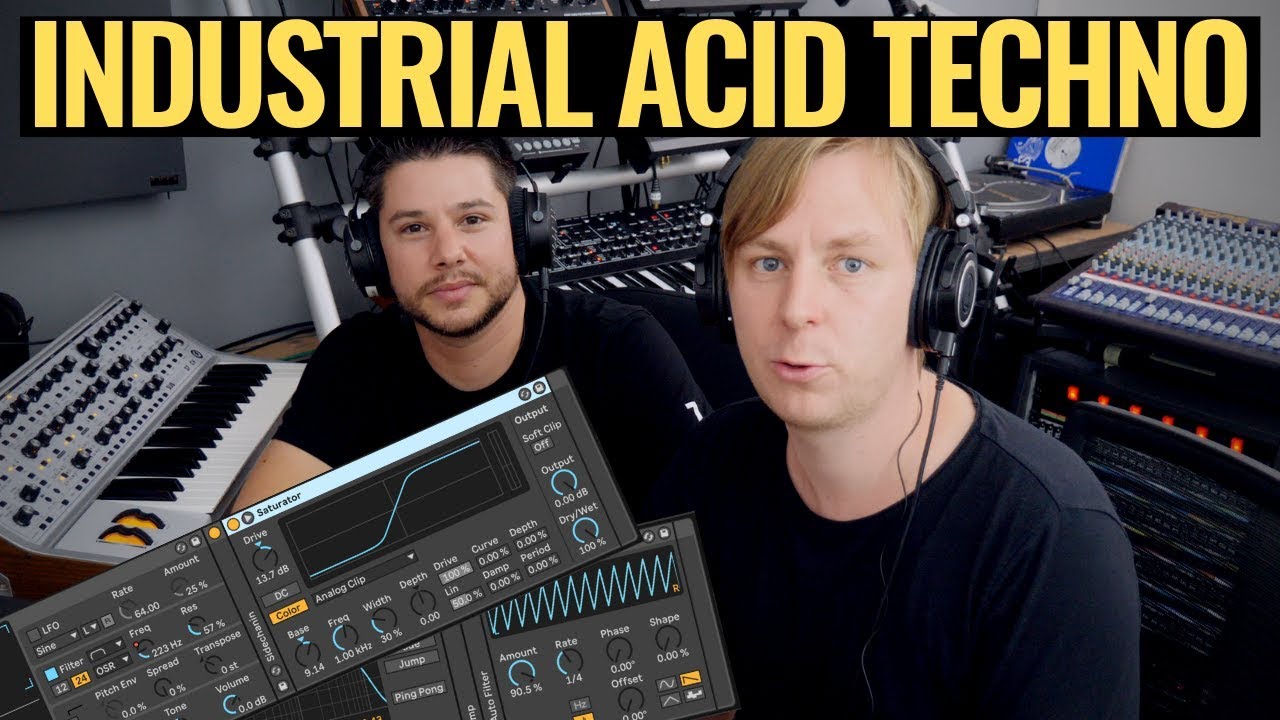 Industrial Acid Techno und eine Heavy Kick Drum - Ableton Live Tutorial