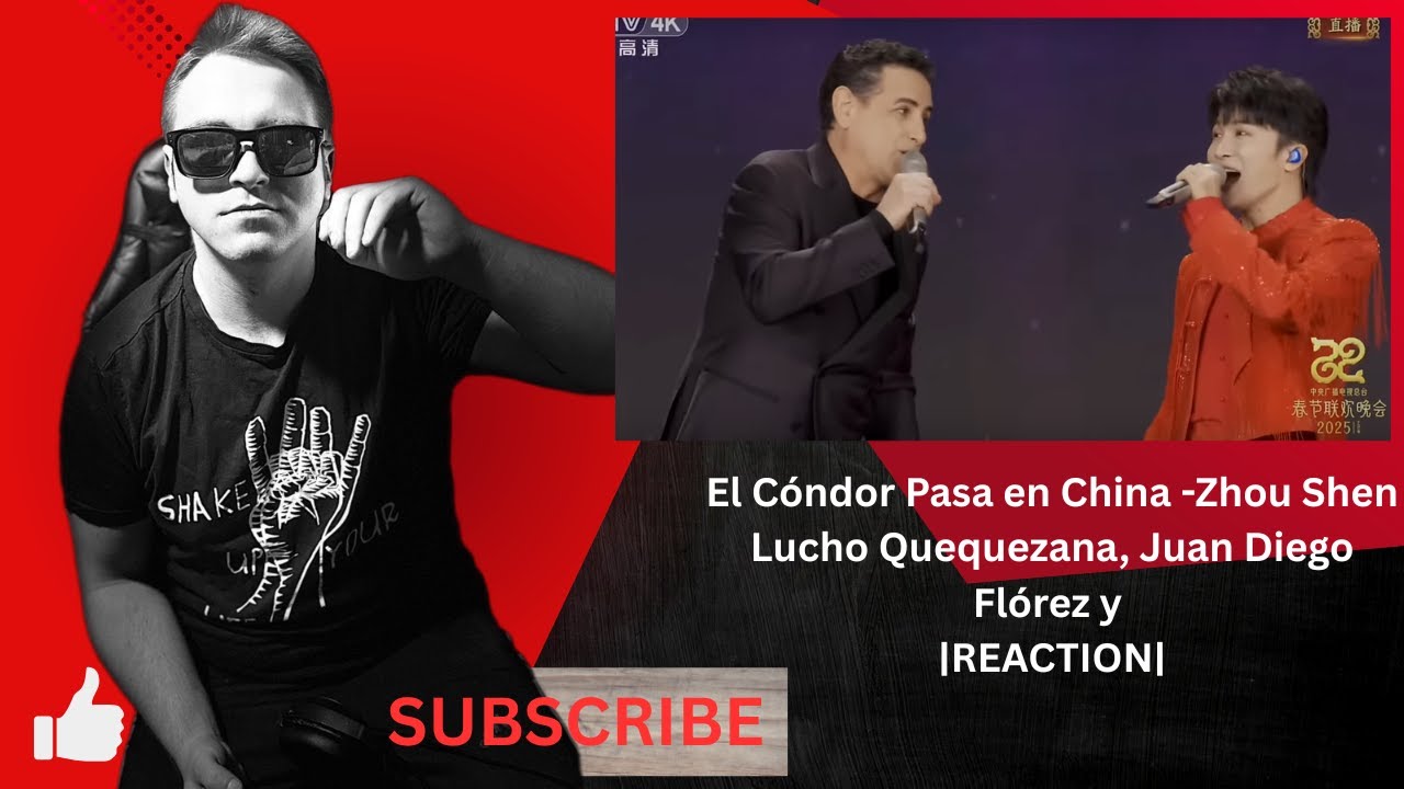 El Cóndor Pasa en China -Zhou Shen, Lucho Quequezana, Juan Diego Flórez y |REACTION|