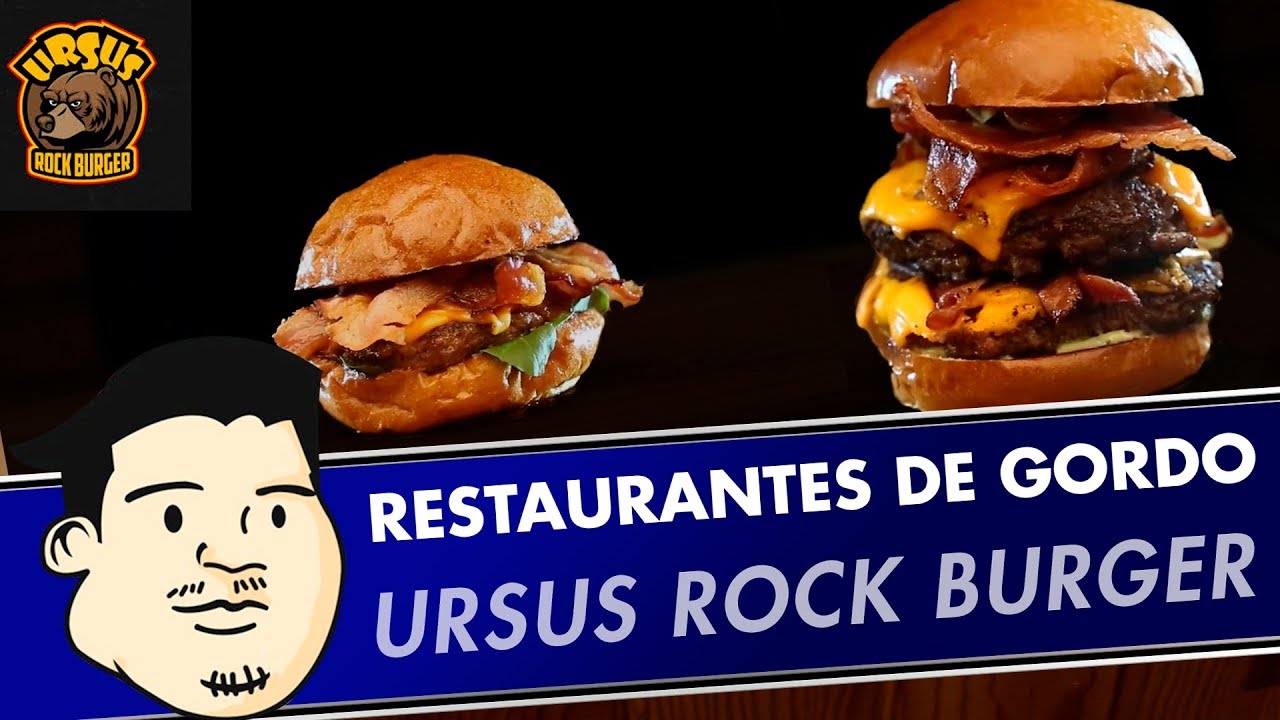 URSUS ROCK BURGER -  BACON ATÉ NA SOBREMESA #RDG