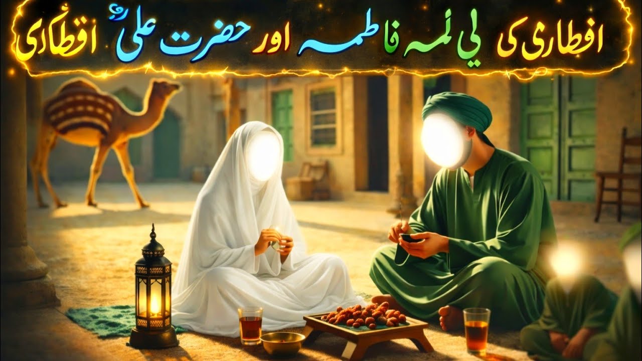 Bibi Fatima R/A ke Roze ka Dardbhara Waqia | Muhammad SAW Aur Bibi Fatima ki Iftari | Ramdan Special